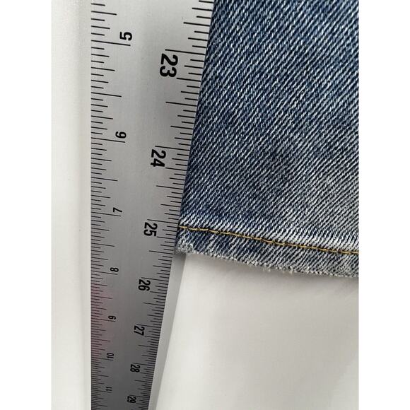 DSQUARED2 Jeans Womens Jennifer Cropped Low Rise‎ Blue Button Fly Size 38 4 6 - Picture 13 of 14